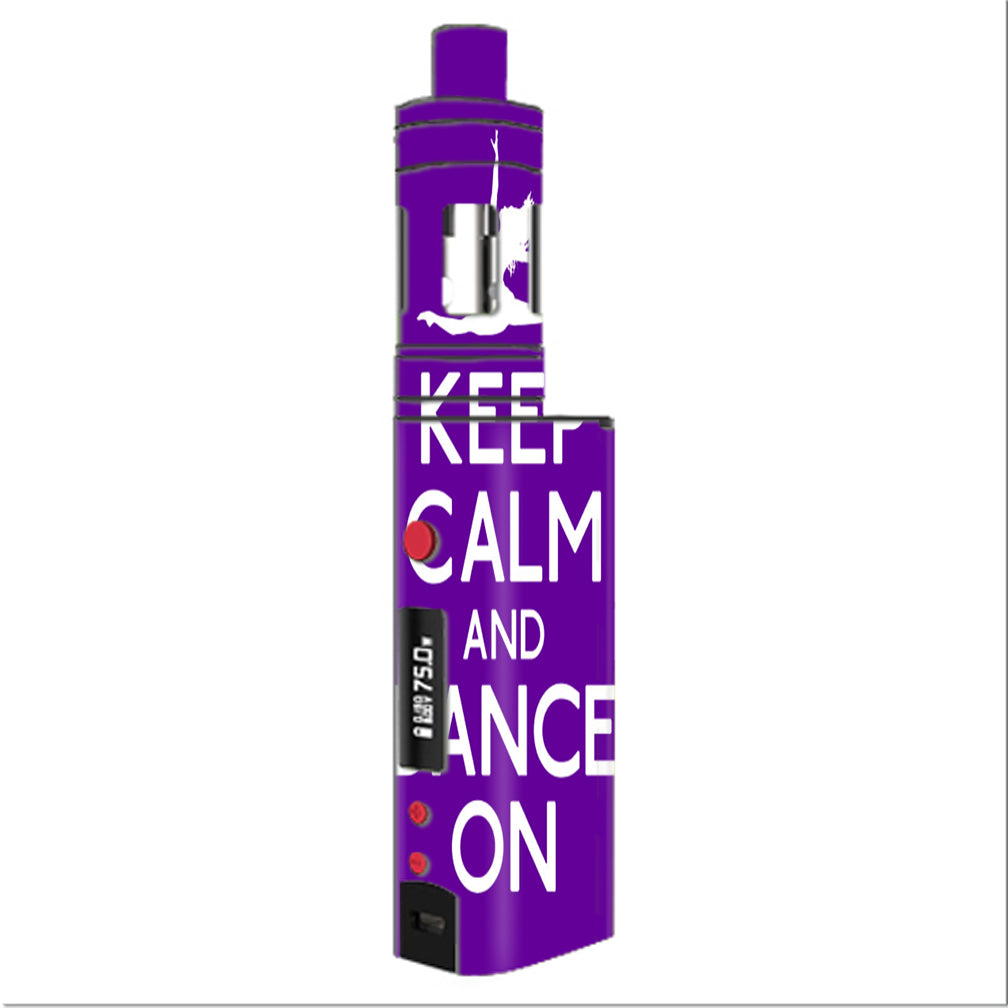  Keep Calm Dance On Kangertech Topbox mini Skin