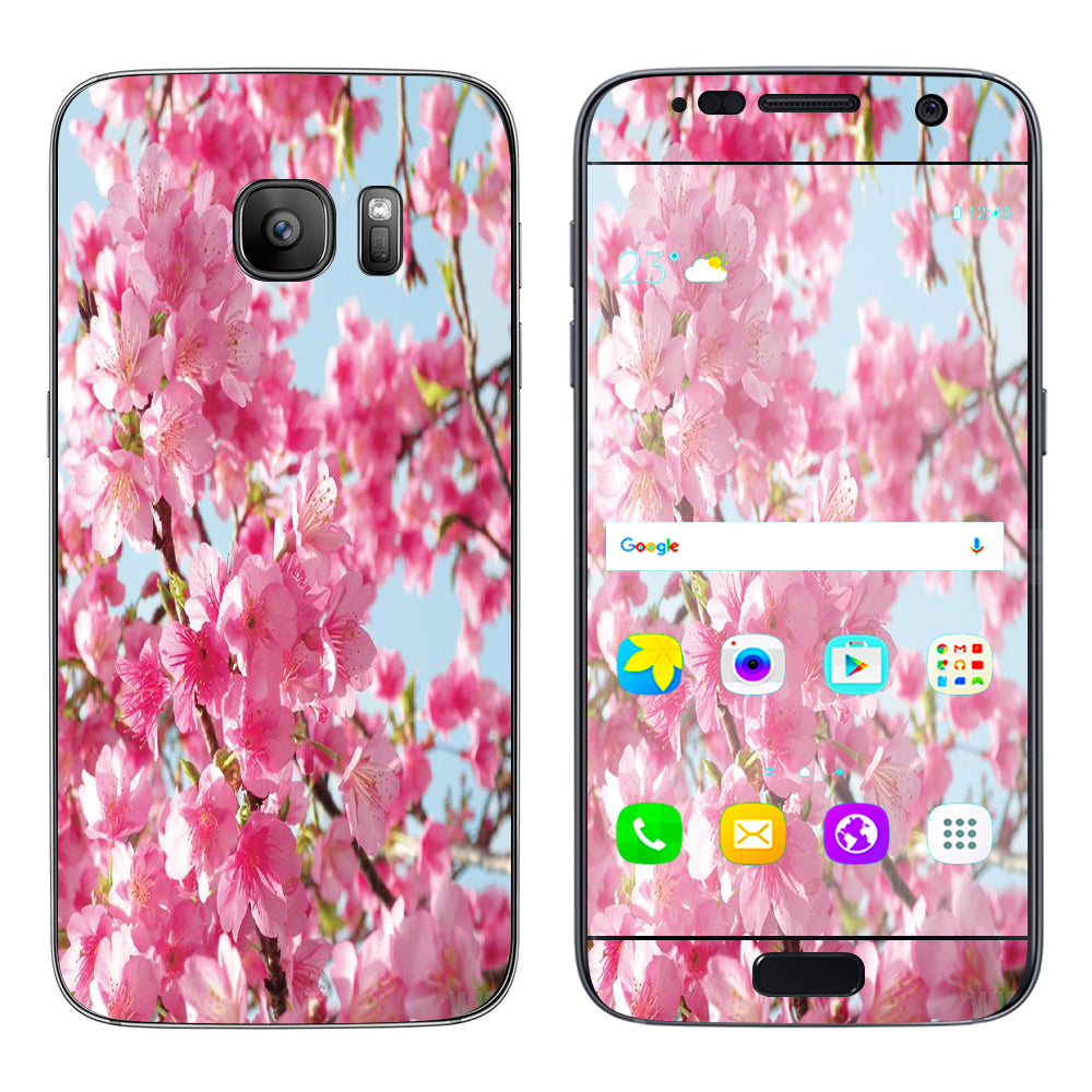  Cherry Blossom Samsung Galaxy S7 Skin