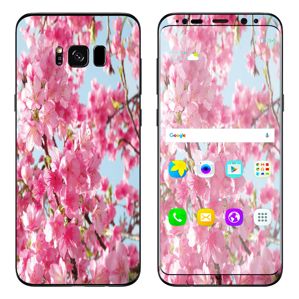  Cherry Blossom Samsung Galaxy S8 Skin