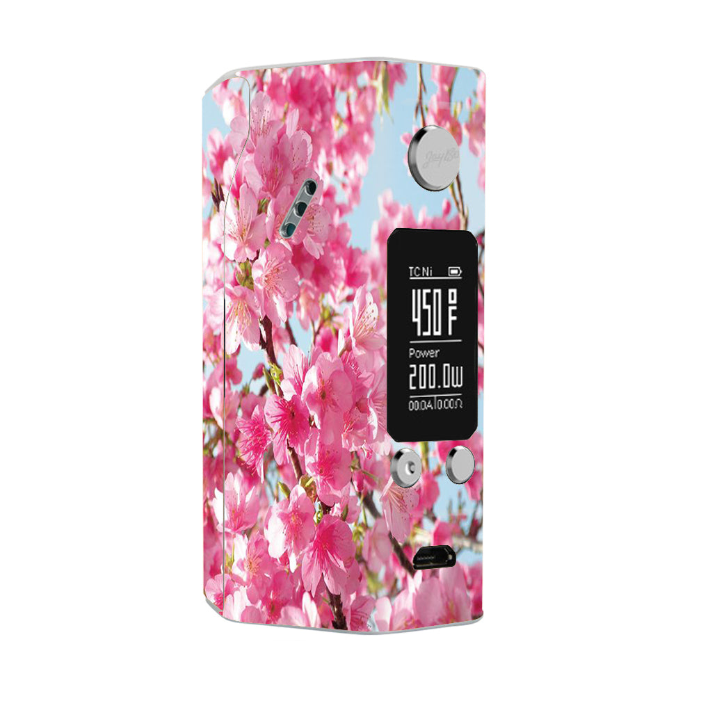  Cherry Blossom Wismec Reuleaux RX200S Skin