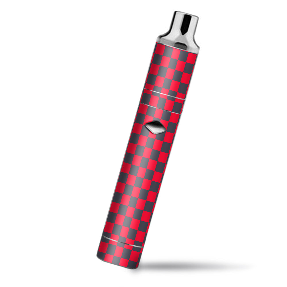  Red Gray Checkers Yocan Magneto Skin