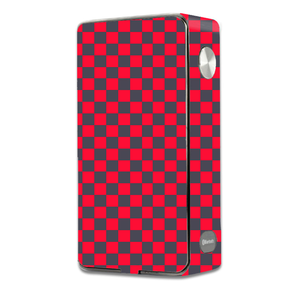  Red Gray Checkers Laisimo L3 Touch Screen Skin