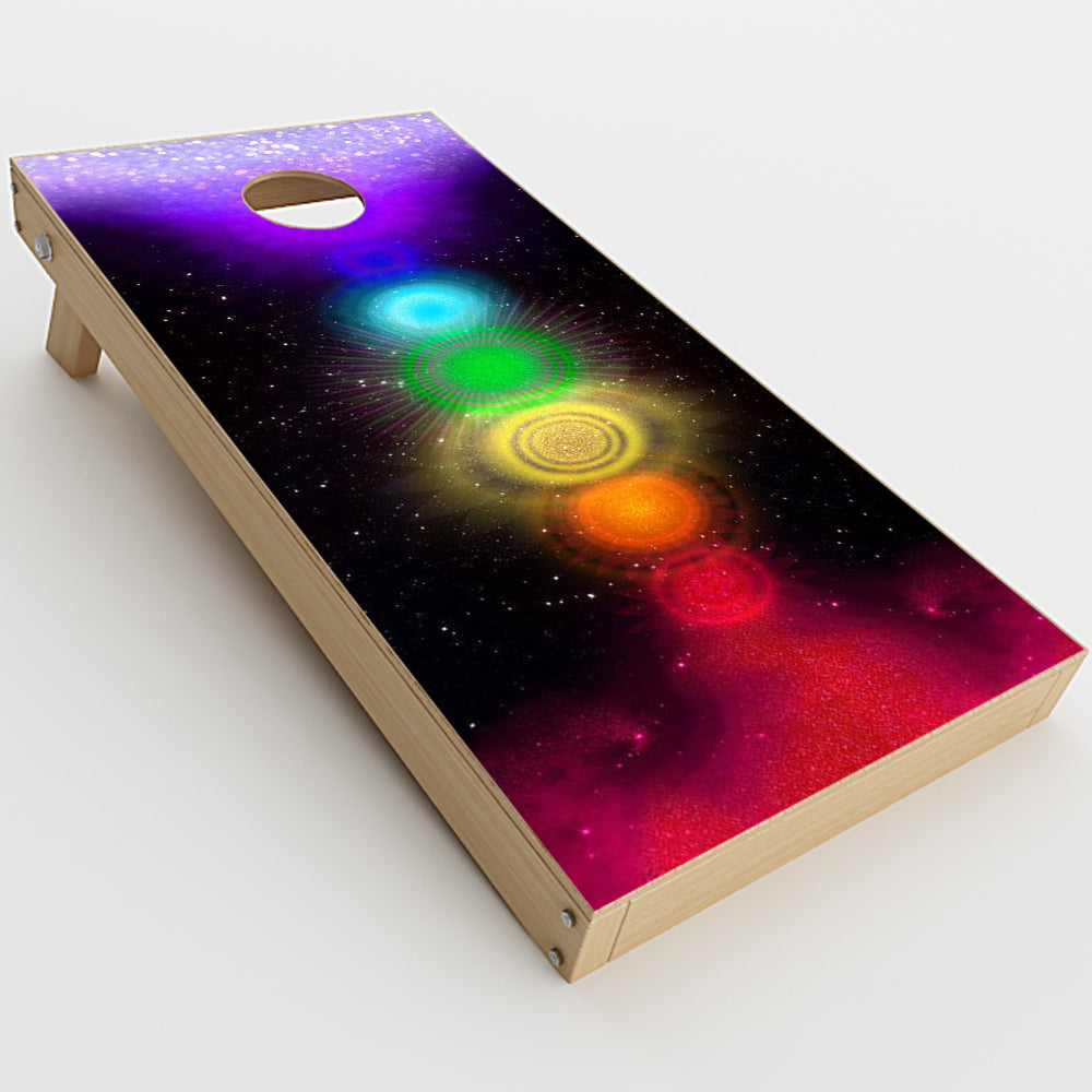  Northern Lights Cornhole Game Boards  Skin