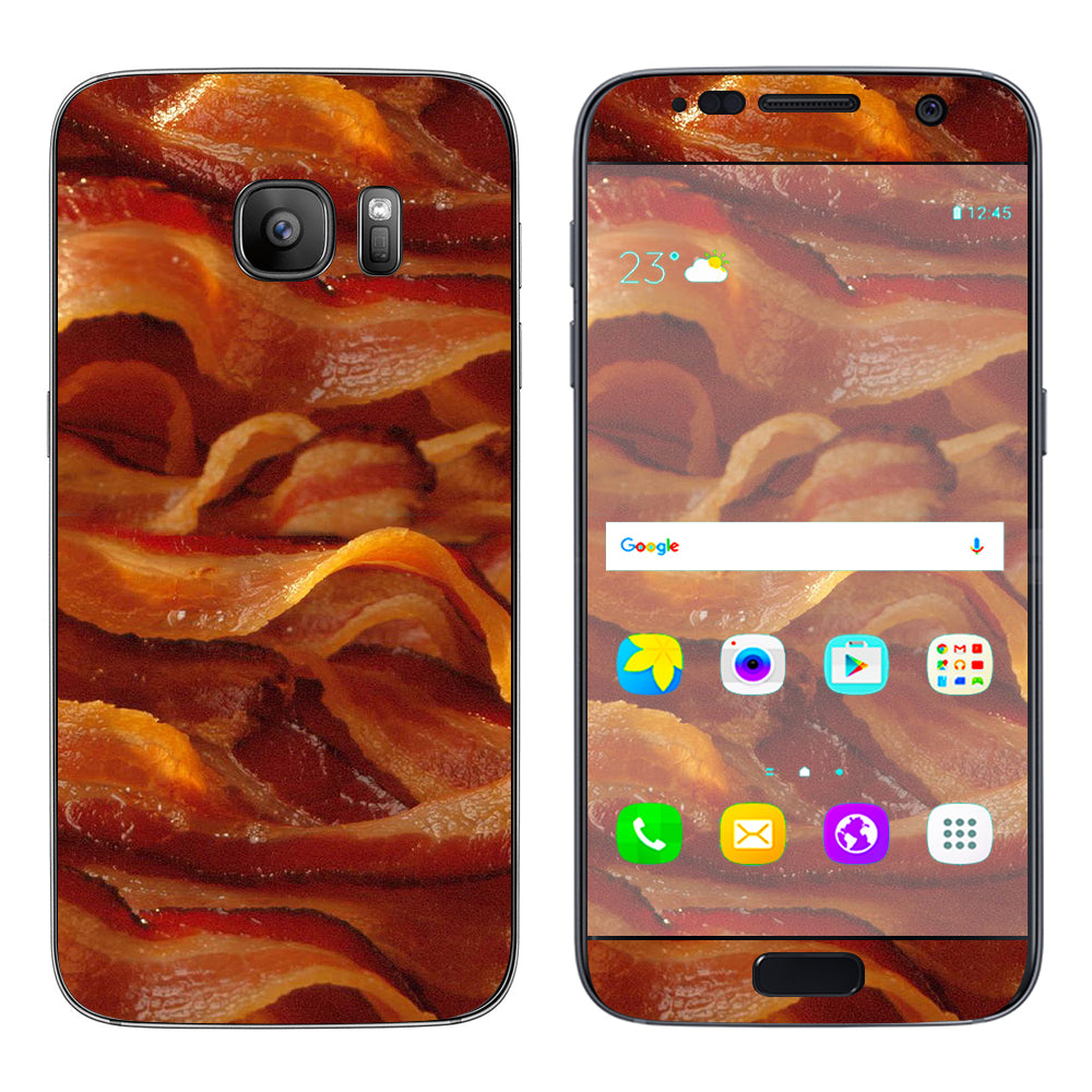  Bacon  Crispy Yum Samsung Galaxy S7 Skin