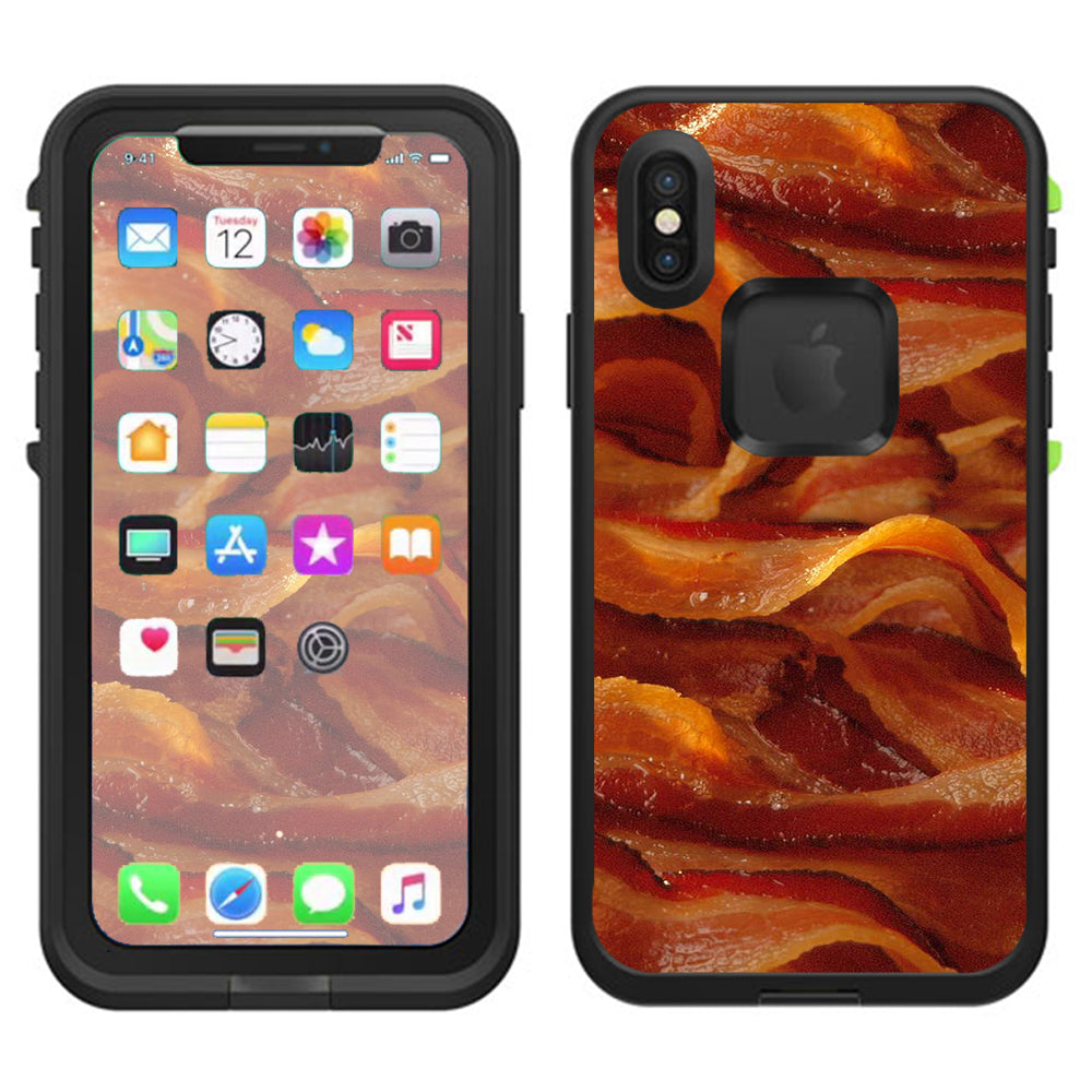  Bacon  Crispy Yum Lifeproof Fre Case iPhone X Skin