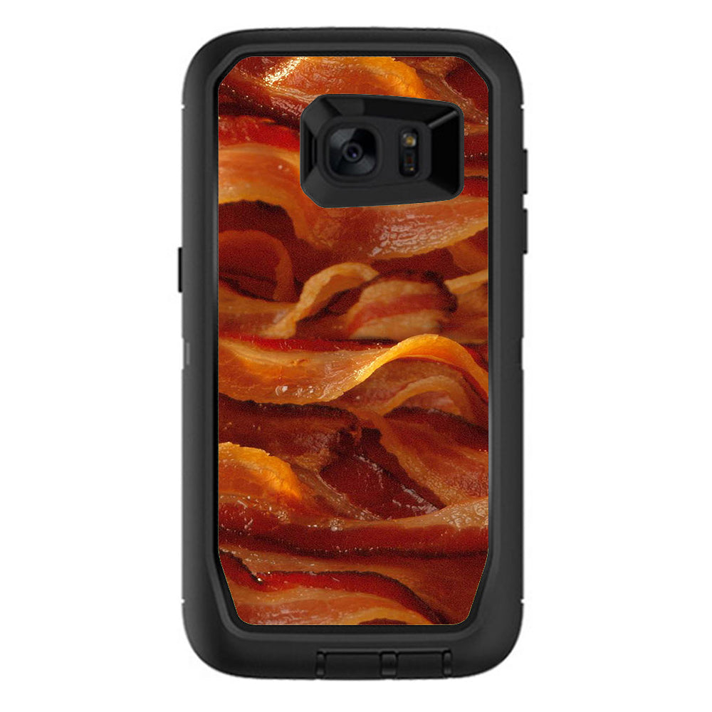  Bacon  Crispy Yum Otterbox Defender Samsung Galaxy S7 Edge Skin