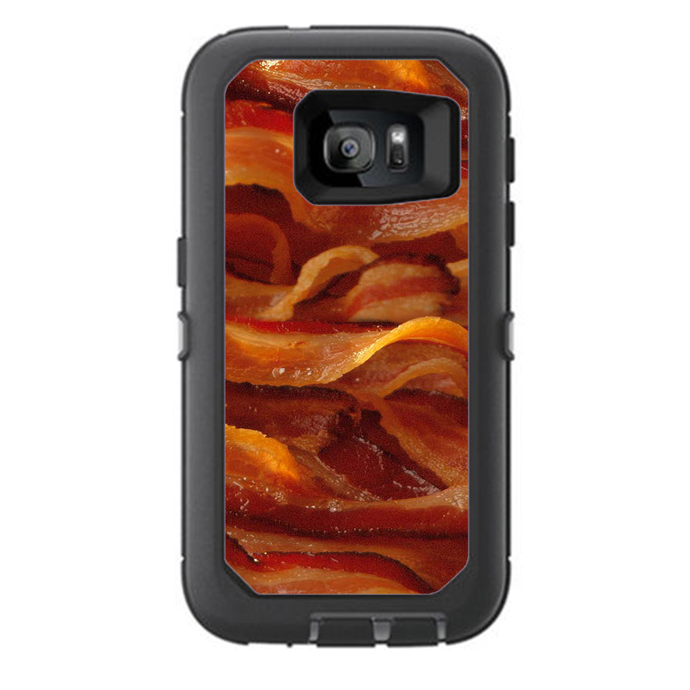  Bacon  Crispy Yum Otterbox Defender Samsung Galaxy S7 Skin