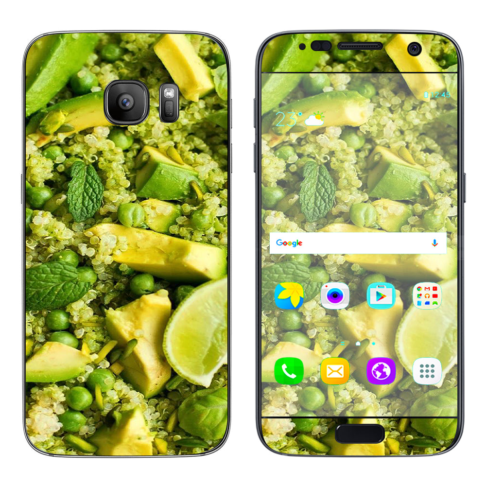  Avocado Salad Vegan  Samsung Galaxy S7 Skin