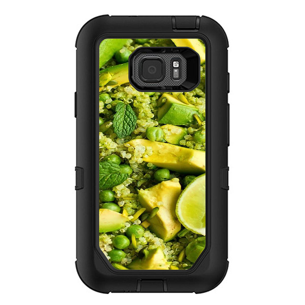  Avocado Salad Vegan Otterbox Defender Samsung Galaxy S7 Active Skin