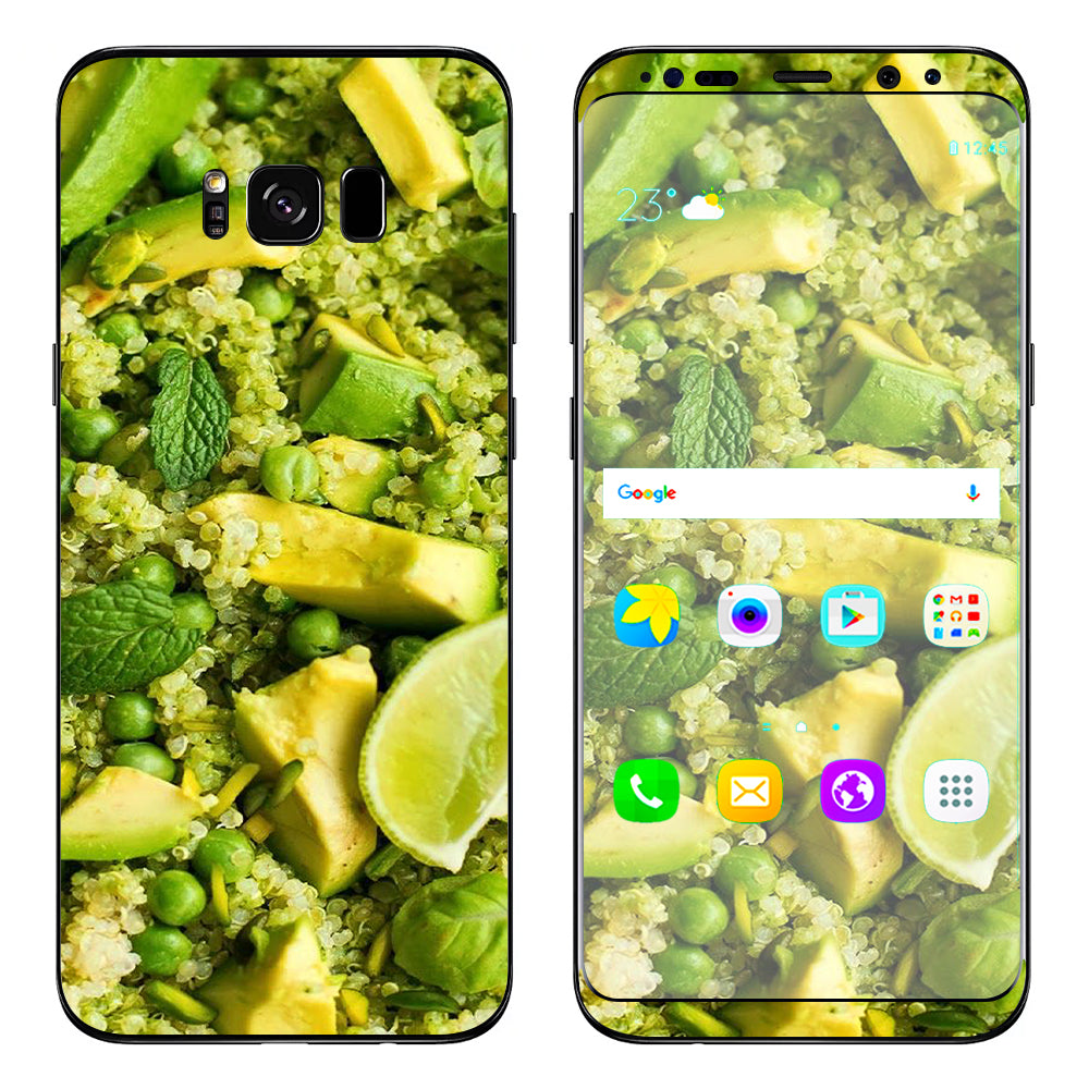  Avocado Salad Vegan  Samsung Galaxy S8 Skin