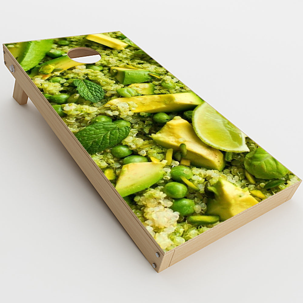  Avocado Salad Vegan Cornhole Game Boards  Skin