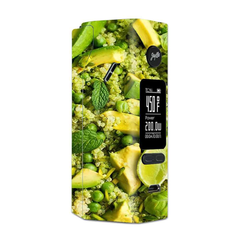 Avocado Salad Vegan Wismec Reuleaux RX 2/3 combo kit Skin