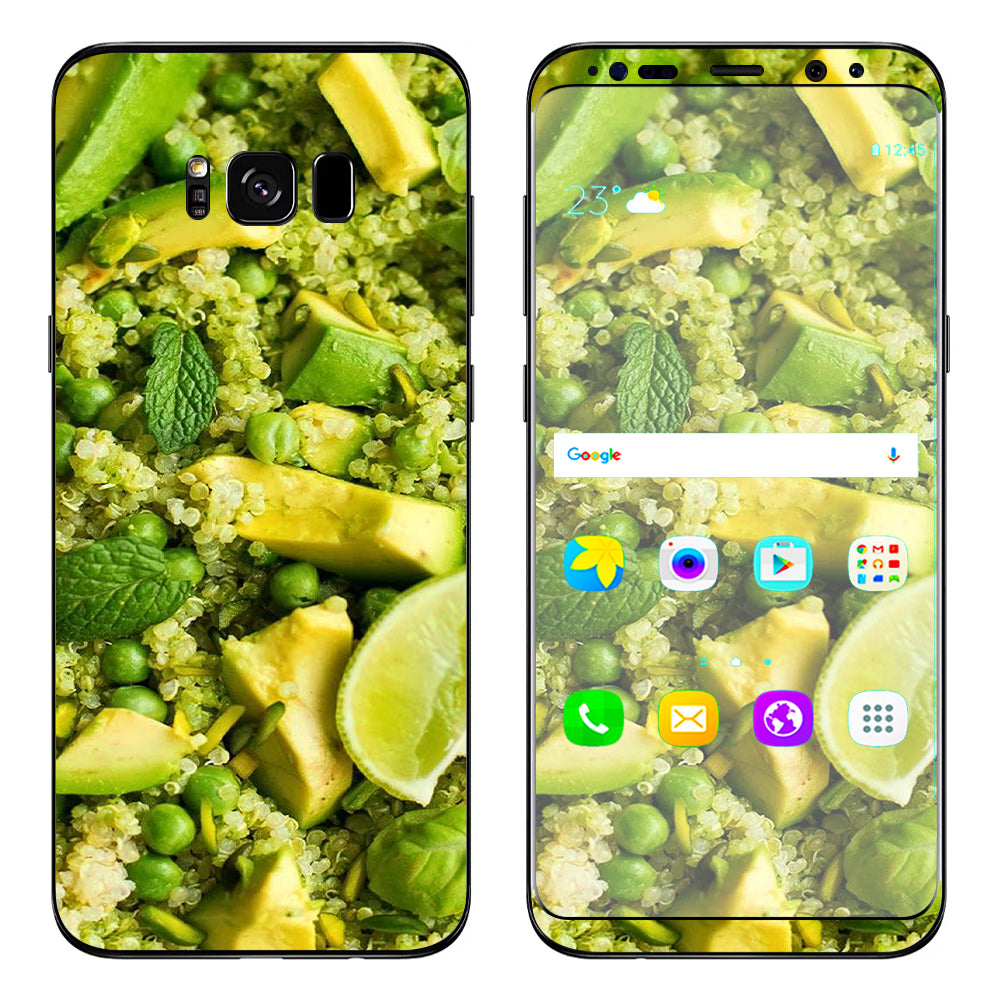  Avocado Salad Vegan  Samsung Galaxy S8 Plus Skin