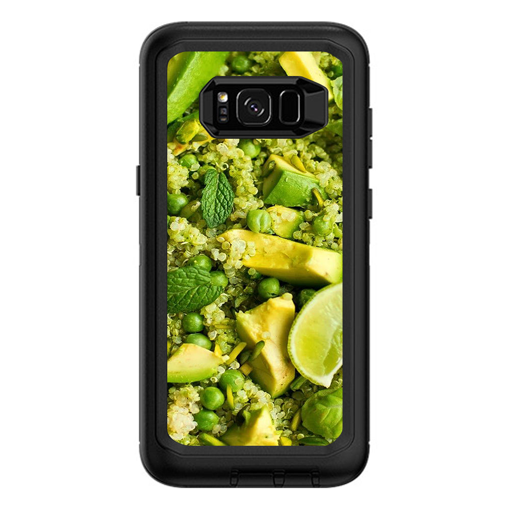  Avocado Salad Vegan  Otterbox Defender Samsung Galaxy S8 Plus Skin