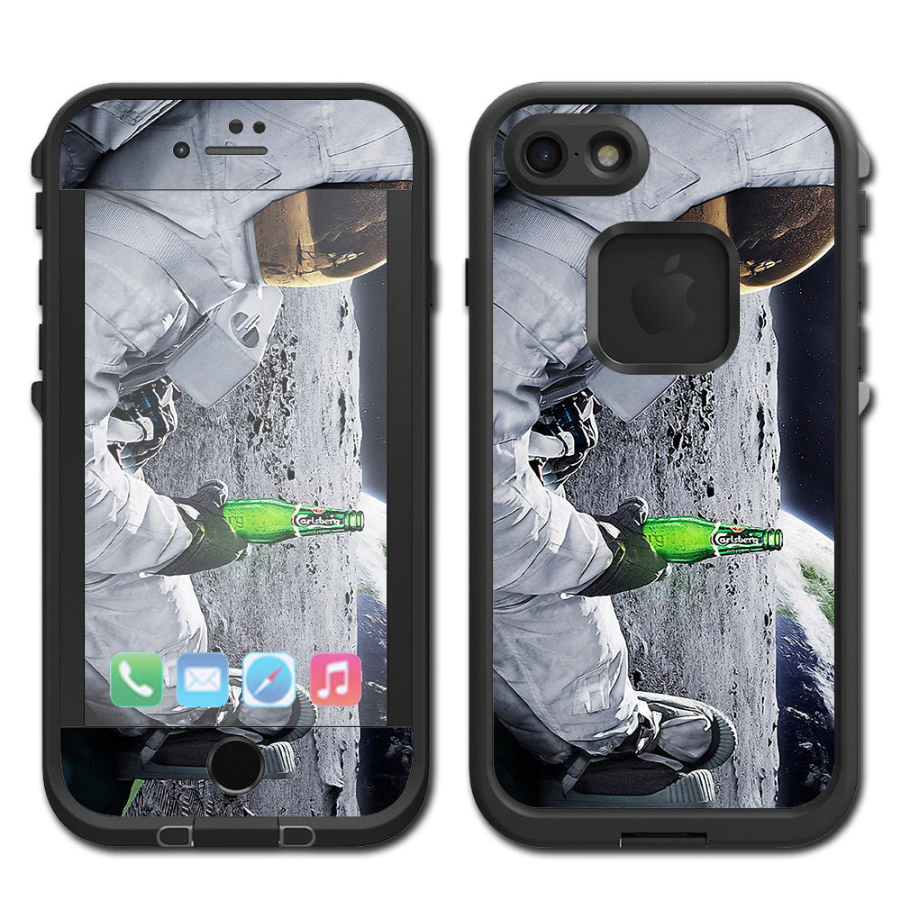  Astronaut Having A Beer Lifeproof Fre iPhone 7 or iPhone 8 Skin