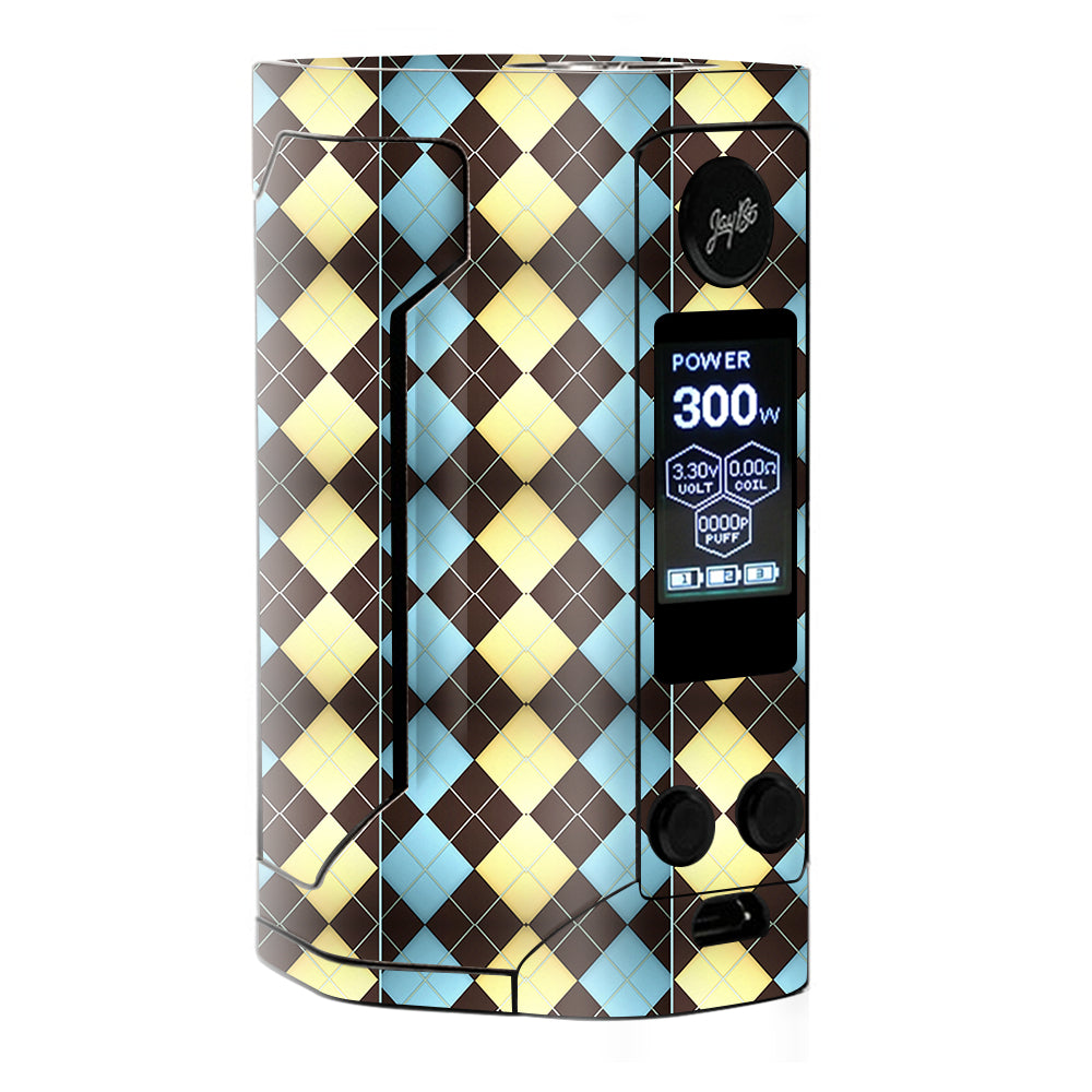  Argyle Pattern Wismec RX Gen 3 Skin