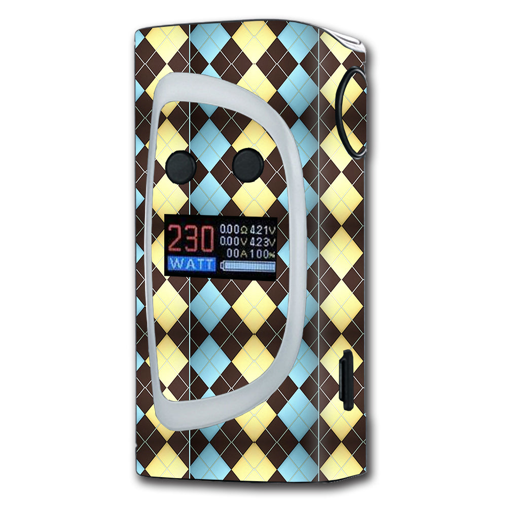  Argyle Pattern Sigelei Kaos Spectrum Skin