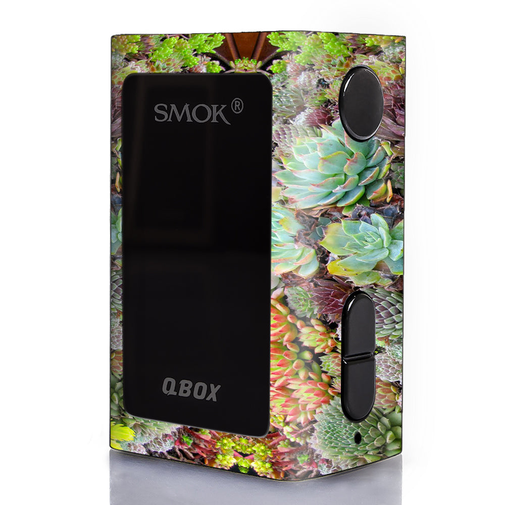  Succulents Floral Smok Q-Box Skin