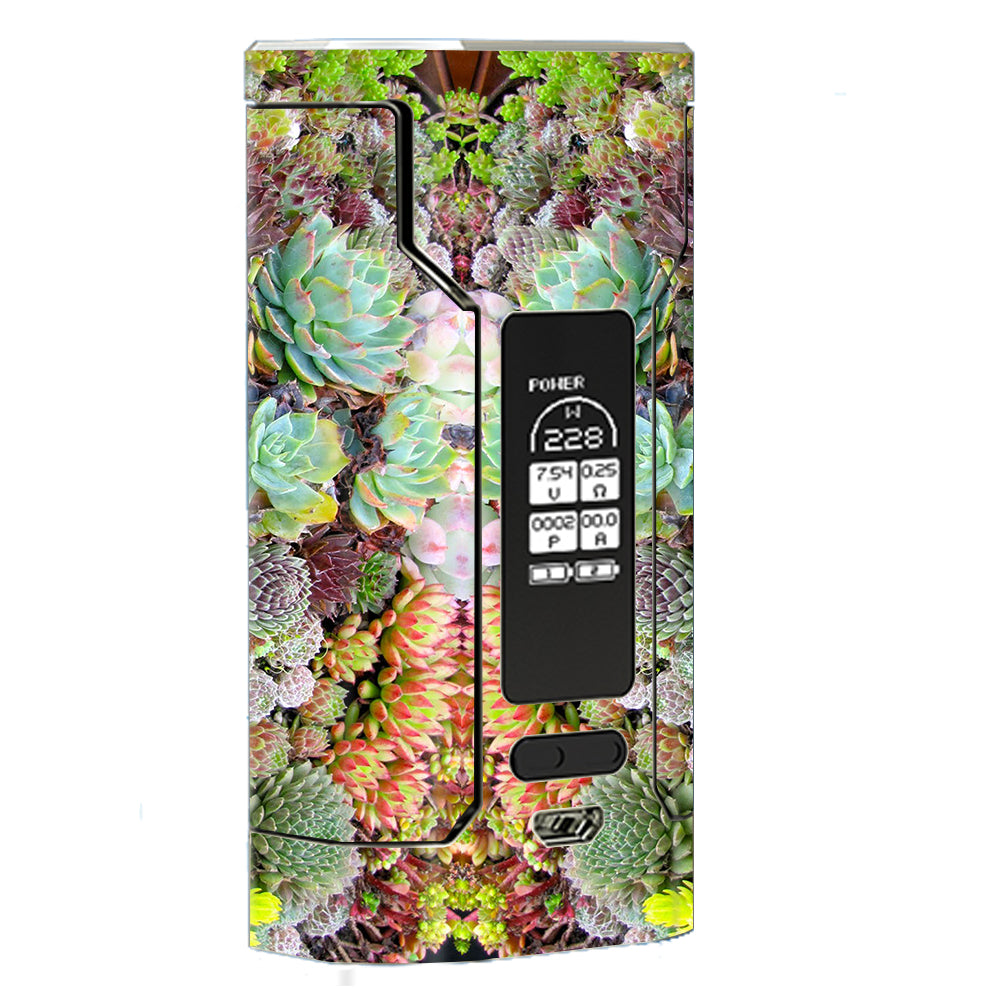  Succulents Floral Wismec Predator 228 Skin