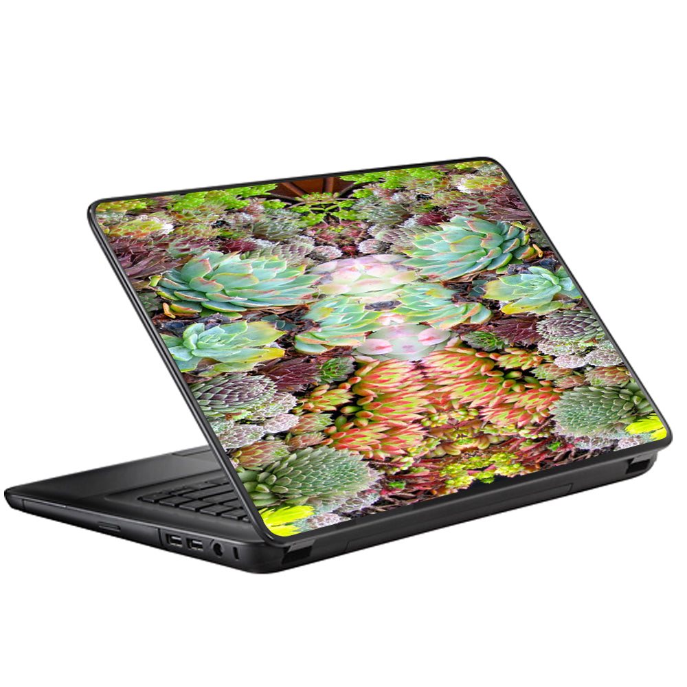  Succulents Floral Universal 13 to 16 inch wide laptop Skin