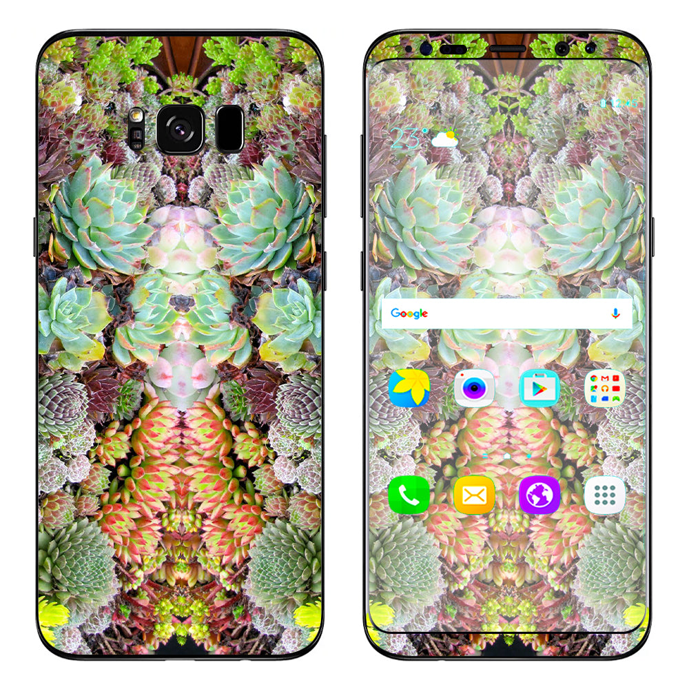  Succulents Floral  Samsung Galaxy S8 Plus Skin