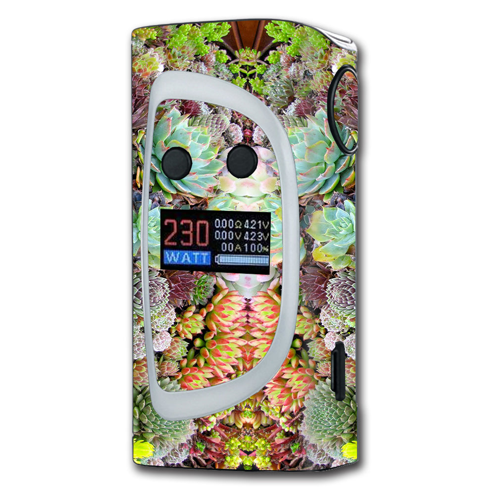  Succulents Floral Sigelei Kaos Spectrum Skin