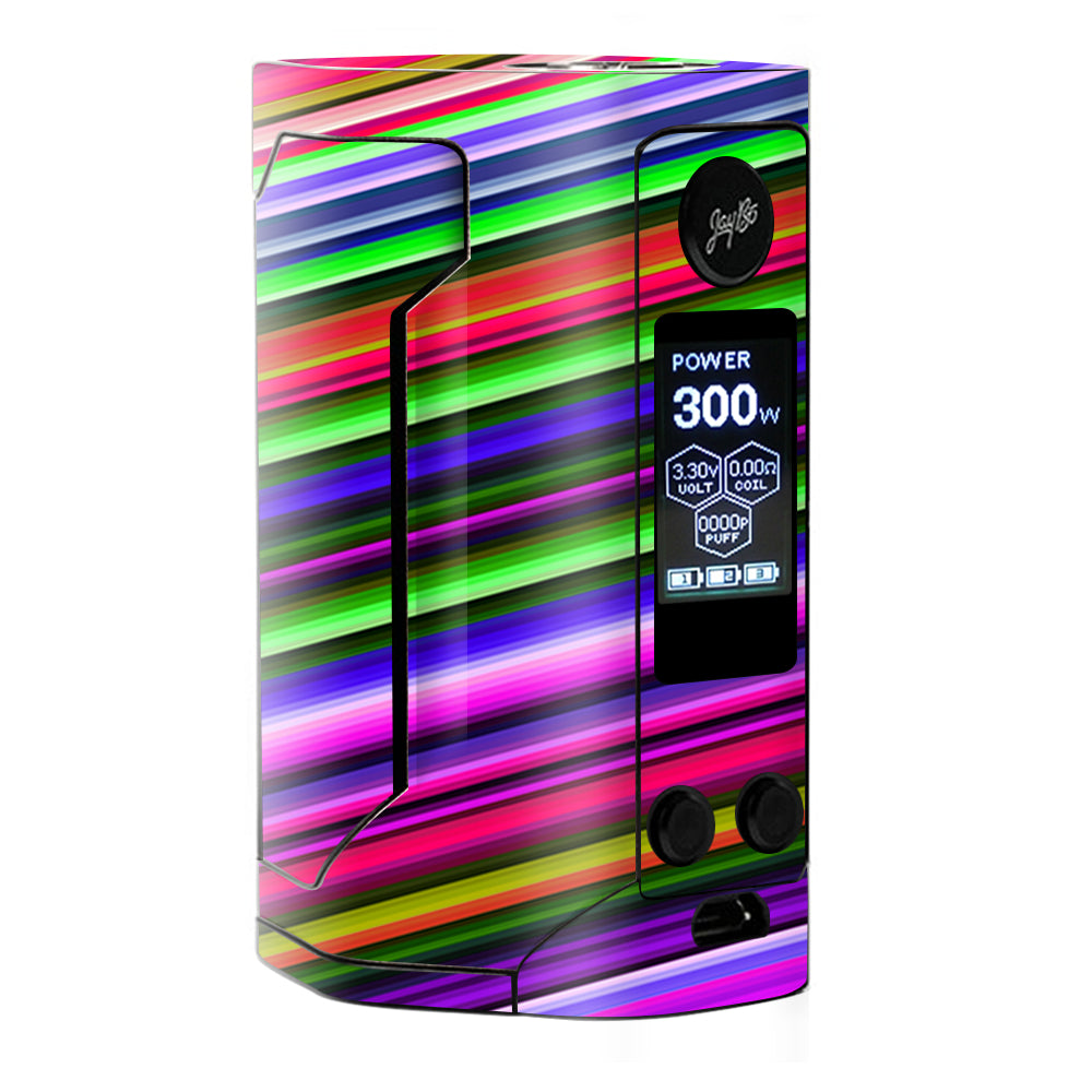   Bright Stripes Wismec RX Gen 3 Skin
