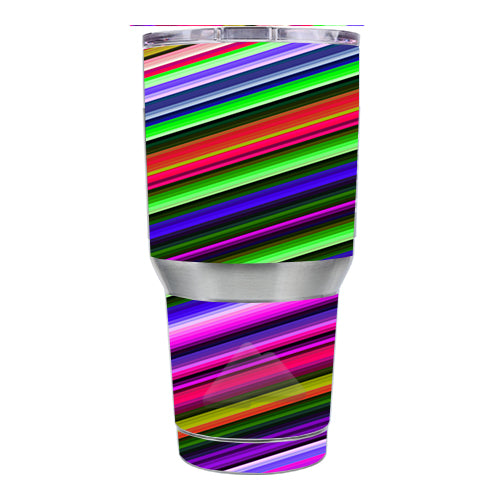   Bright Stripes Ozark Trail 30oz Tumbler Skin