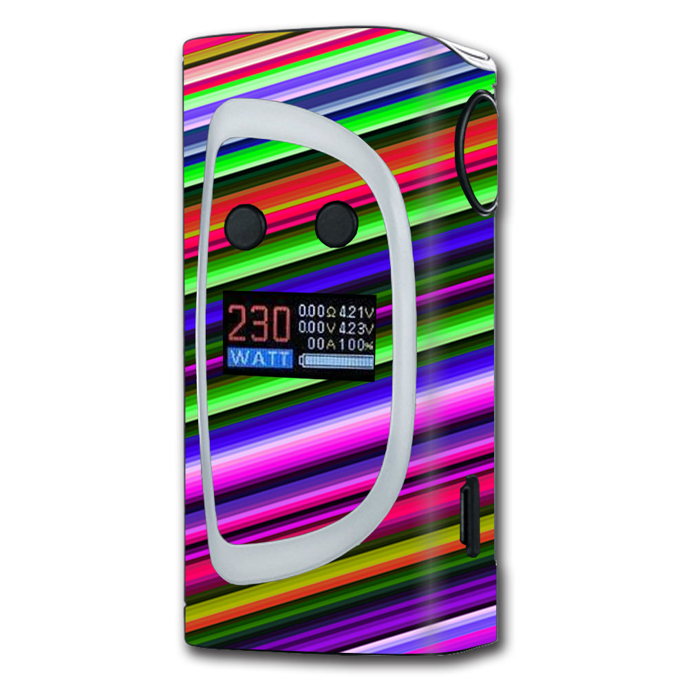   Bright Stripes Sigelei Kaos Spectrum Skin