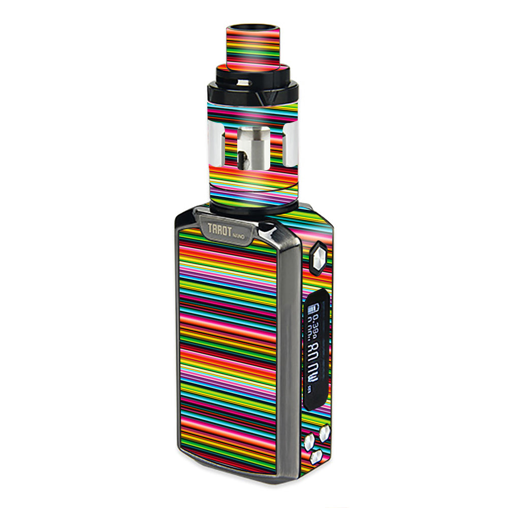  Color Stripes Vaporesso  Tarot Nano Skin