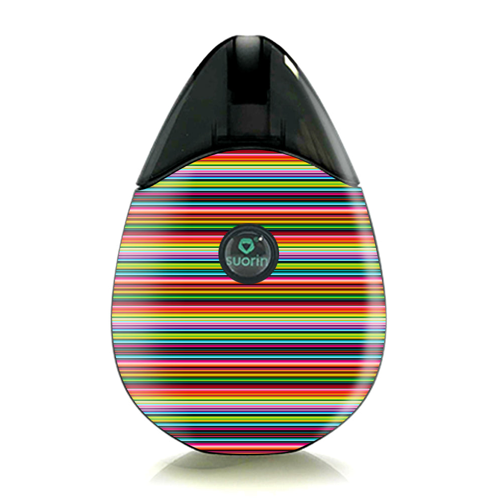  Color Stripes Suorin Drop Skin