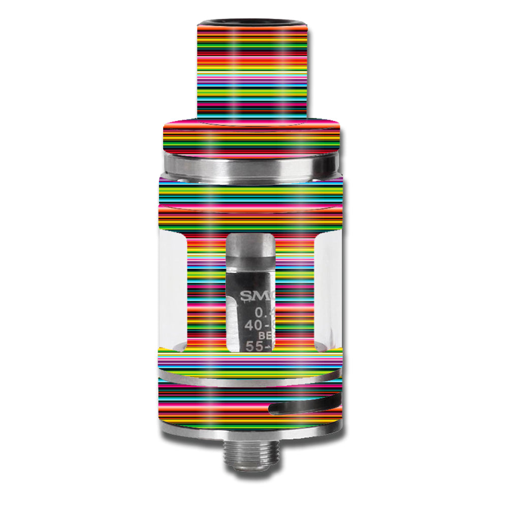  Color Stripes Smok TFV8 Micro Baby Beast Skin