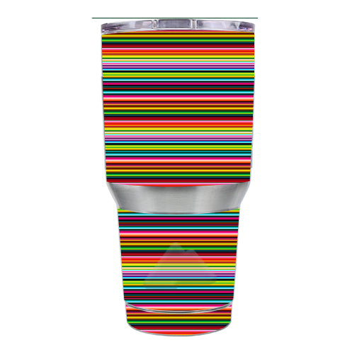  Color Stripes Ozark Trail 30oz Tumbler Skin