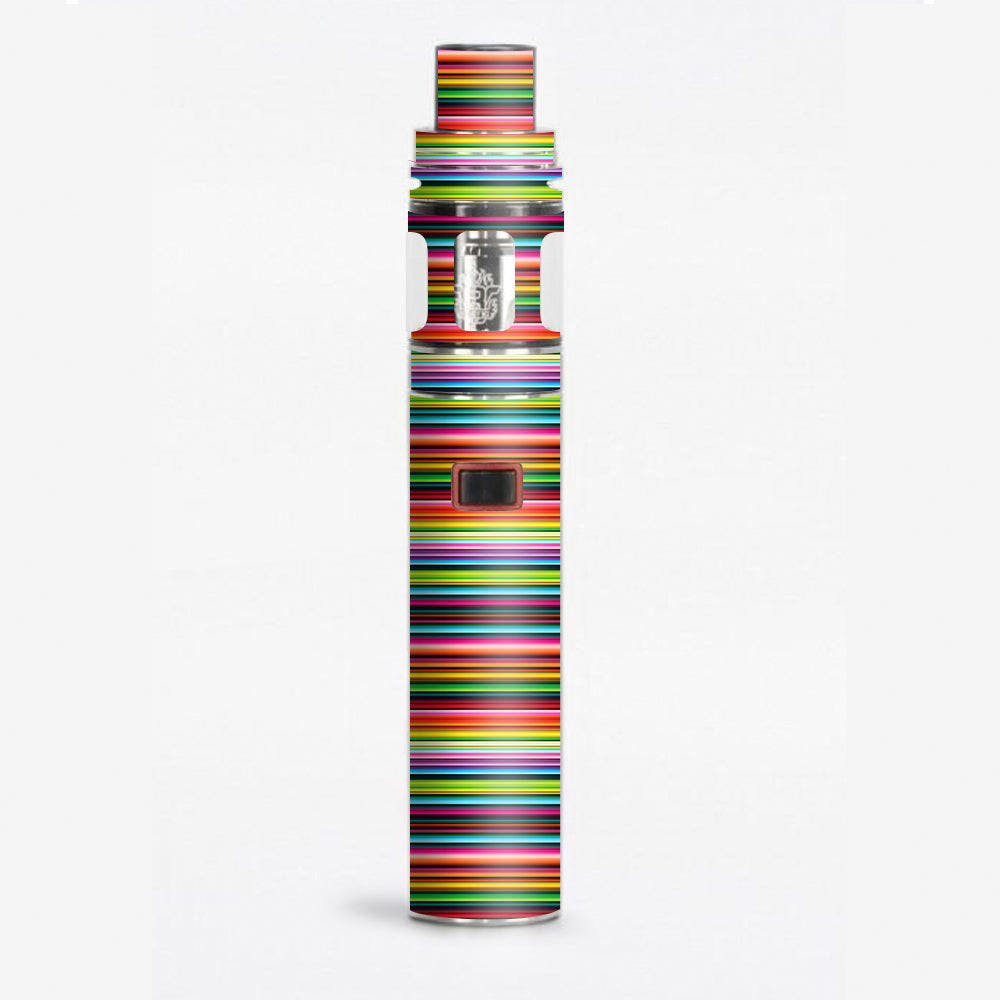  Color Stripes Smok Stick X8 Skin