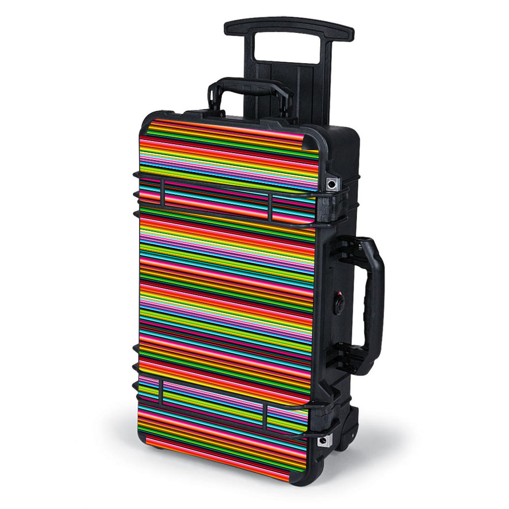  Color Stripes Pelican Case 1510 Skin