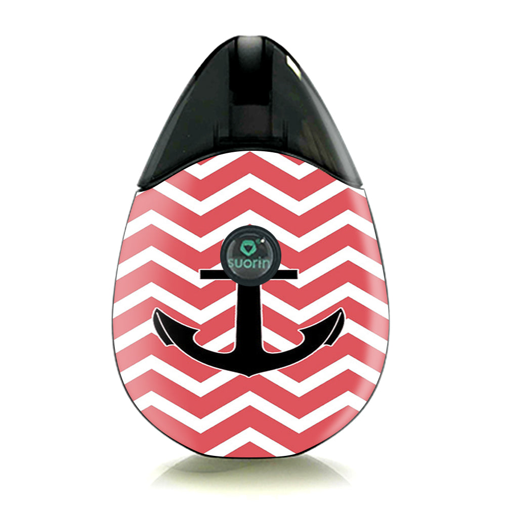  Chevron With Black Anchor Suorin Drop Skin