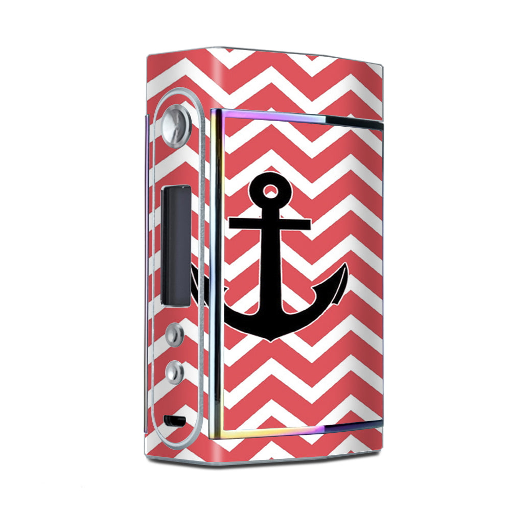  Chevron With Black Anchor Too VooPoo Skin