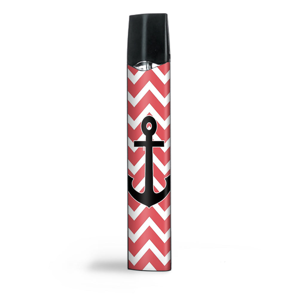  Chevron With Black Anchor Smok Infinix Ultra Portable Skin