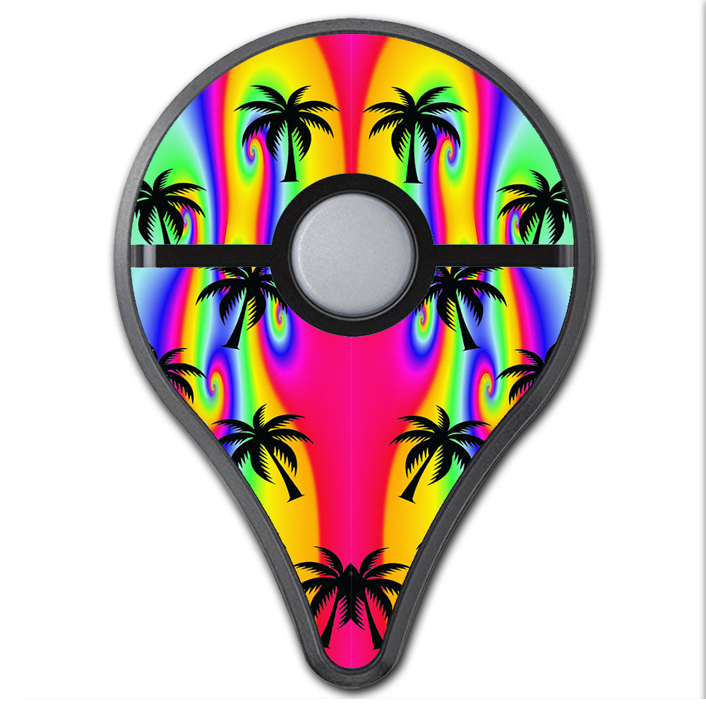  Rainbow Palm Tree Pokemon Go Plus Skin