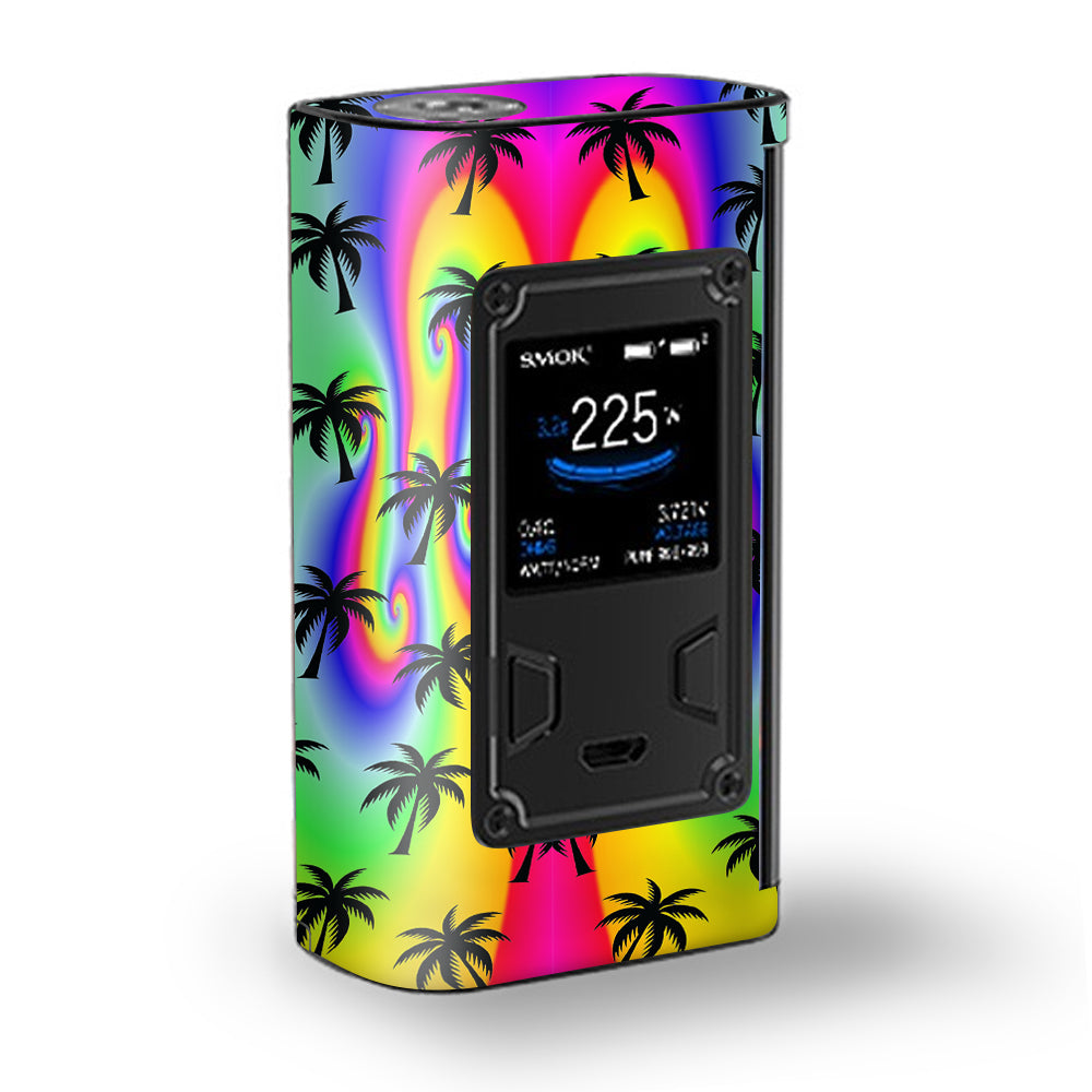  Rainbow Palm Tree Majesty Smok Skin