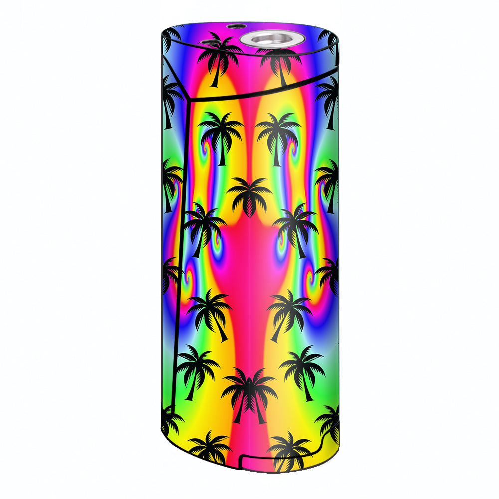  Rainbow Palm Tree Smok Priv V8 60w Skin
