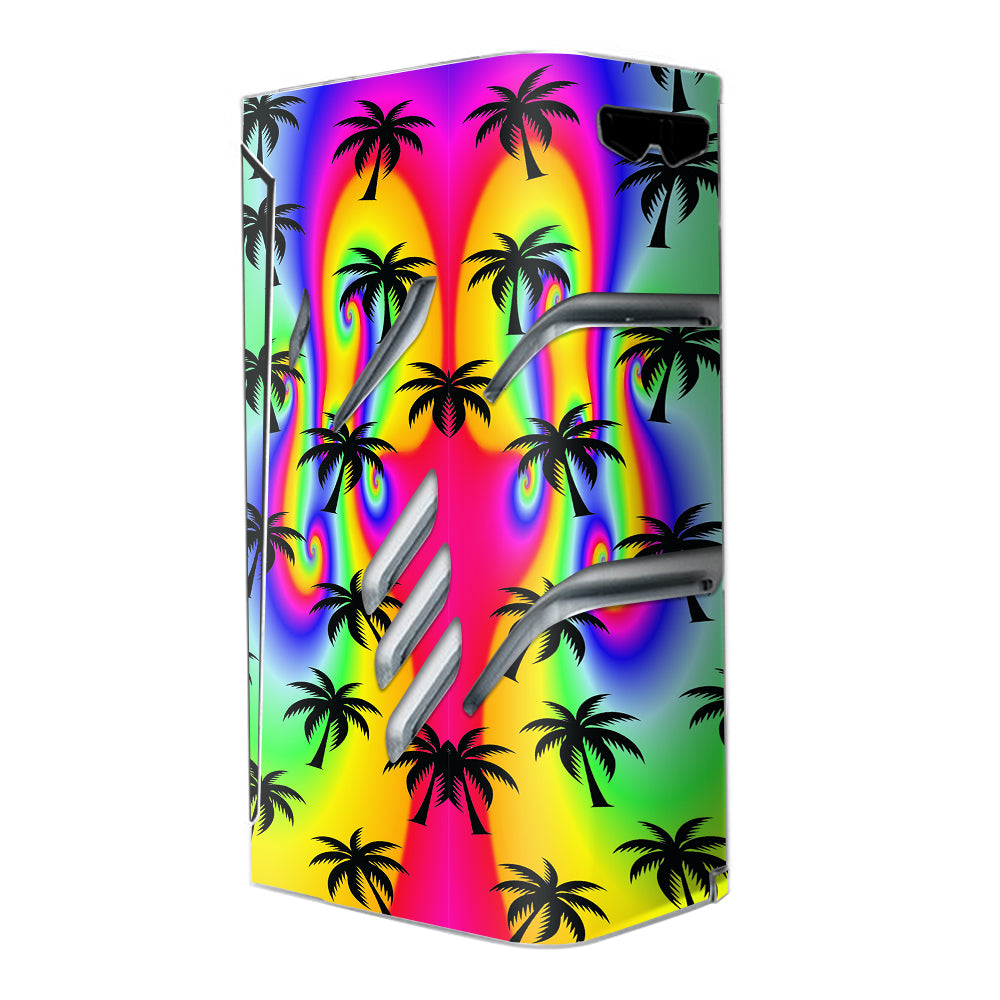  Rainbow Palm Tree Smok T-Priv Skin