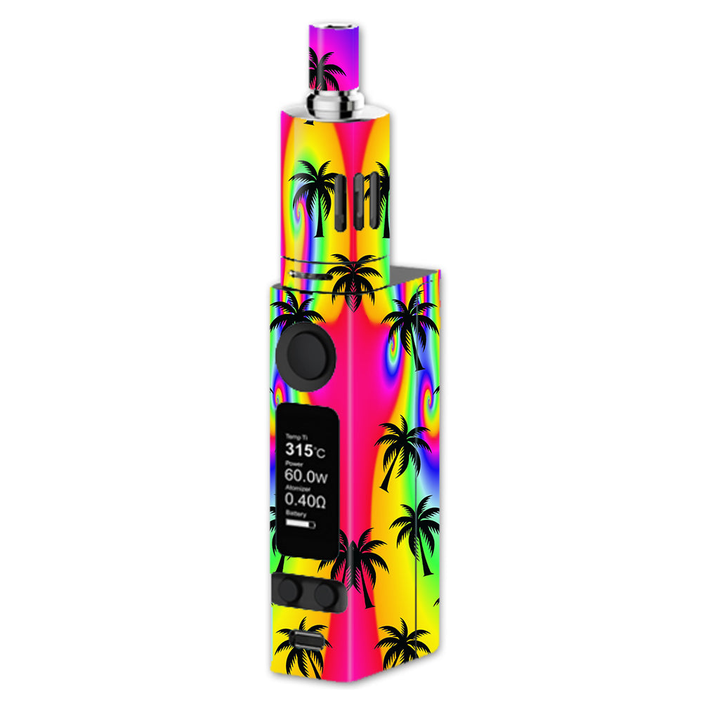  Rainbow Palm Tree Joyetech Evic VTC Mini Skin