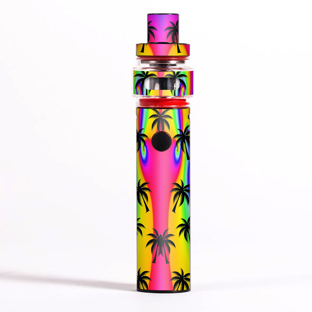  Rainbow Palm Tree Smok Pen 22 Light Edition Skin