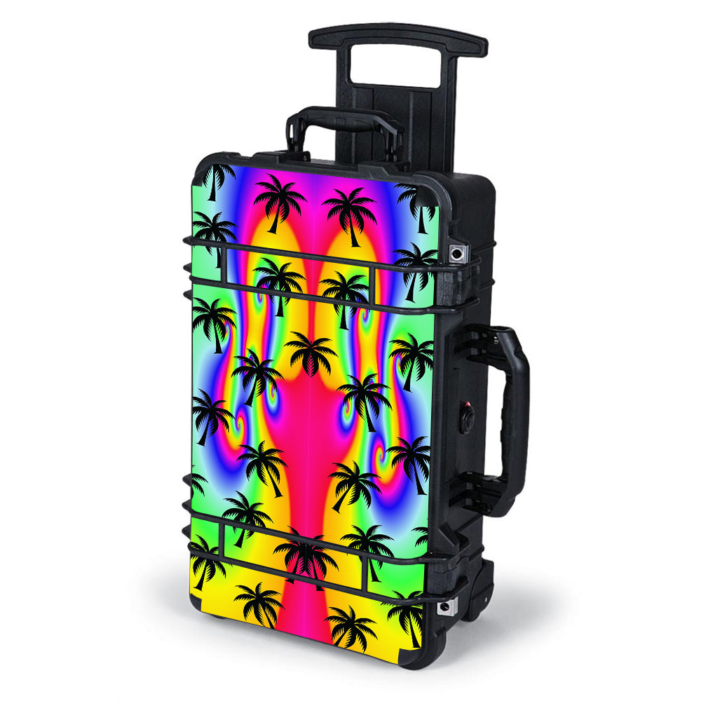  Rainbow Palm Tree Pelican Case 1510 Skin