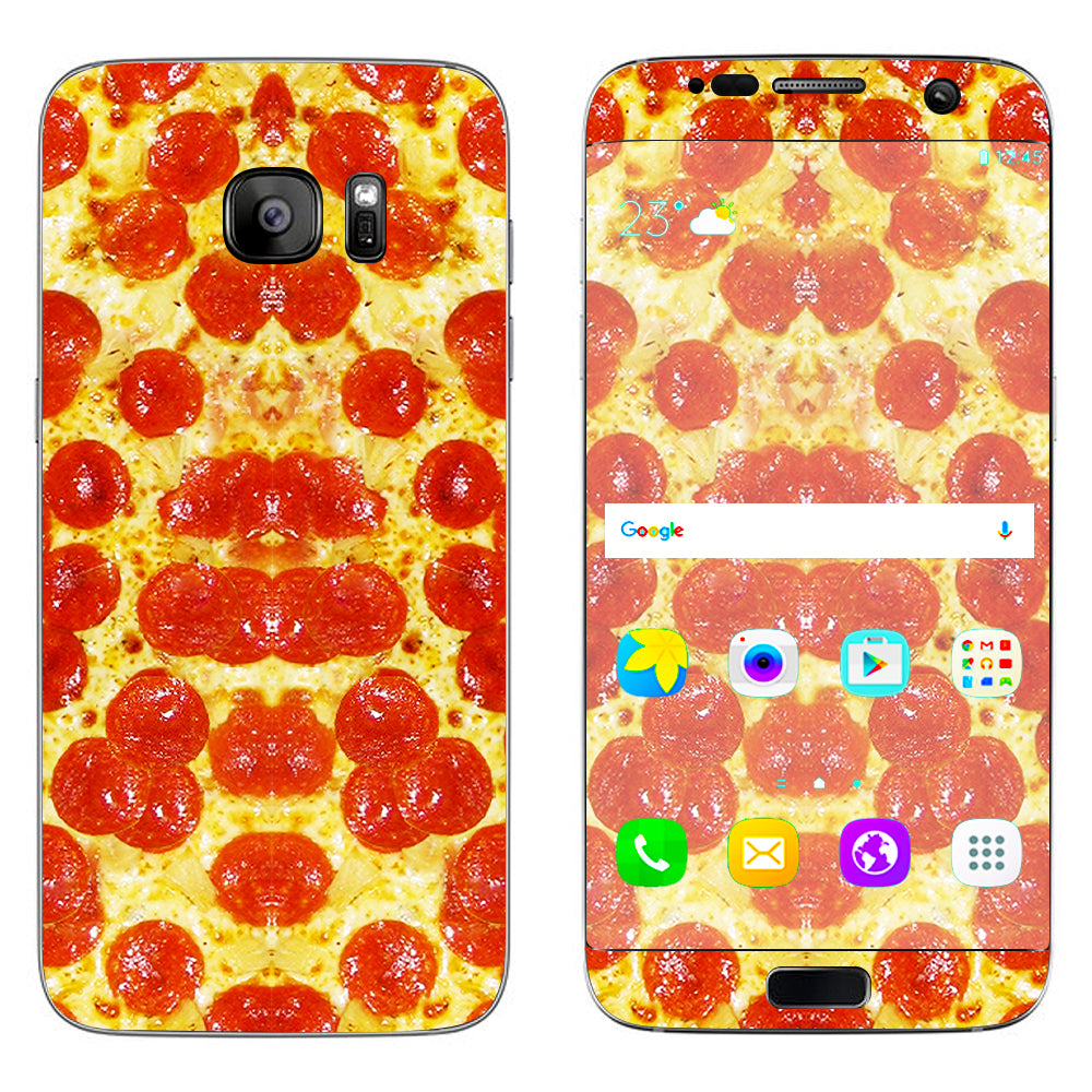  Pepperoni Pizza Samsung Galaxy S7 Edge Skin