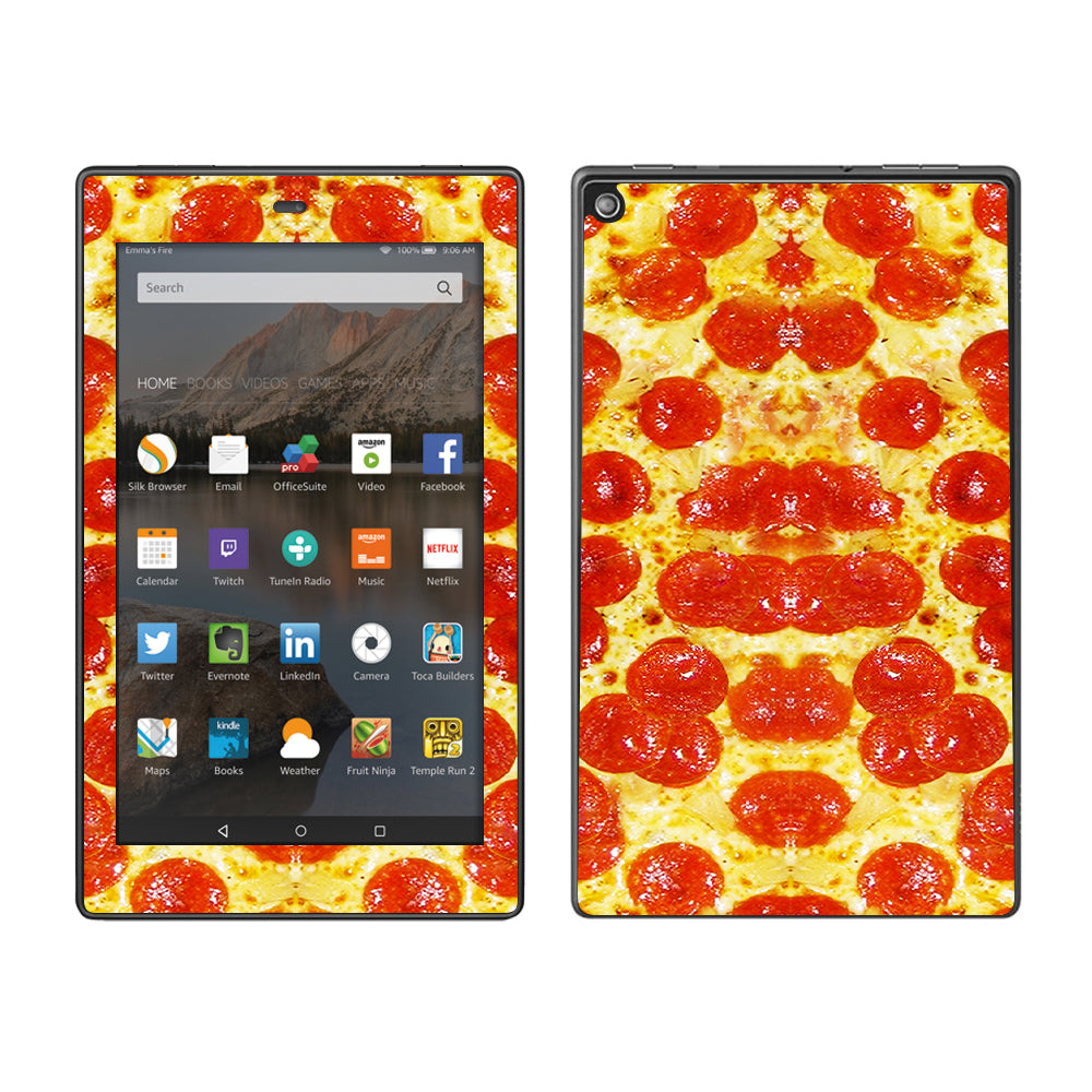  Pepperoni Pizza Amazon Fire HD 8 Skin