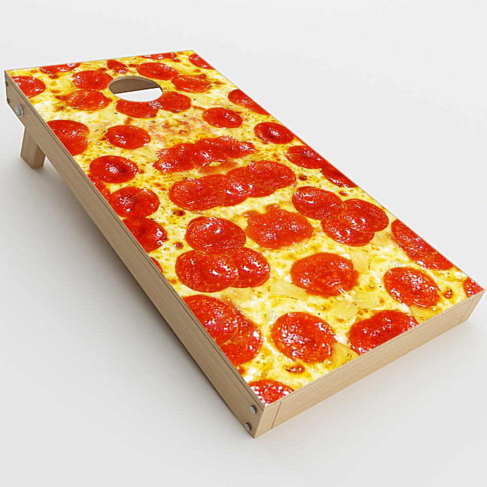  Pepperoni Pizza Cornhole Game Boards  Skin