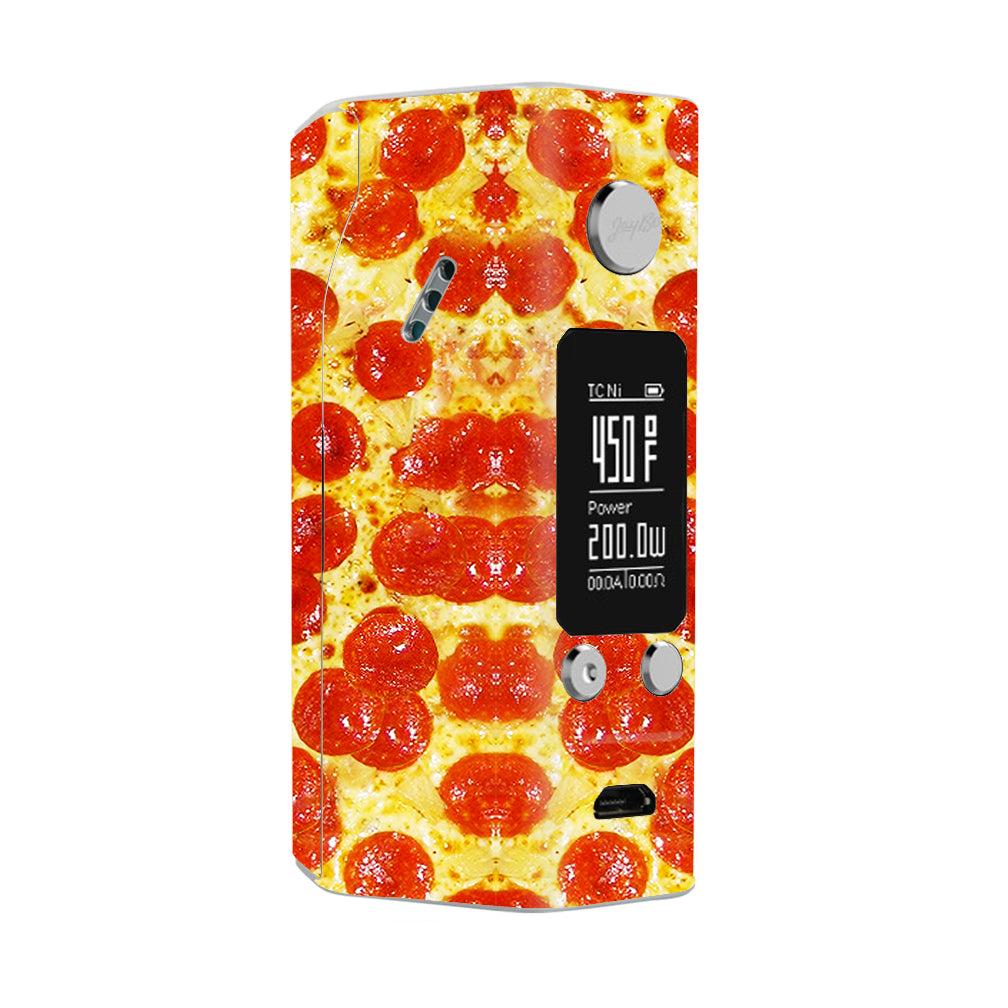  Pepperoni Pizza Wismec Reuleaux RX200S Skin
