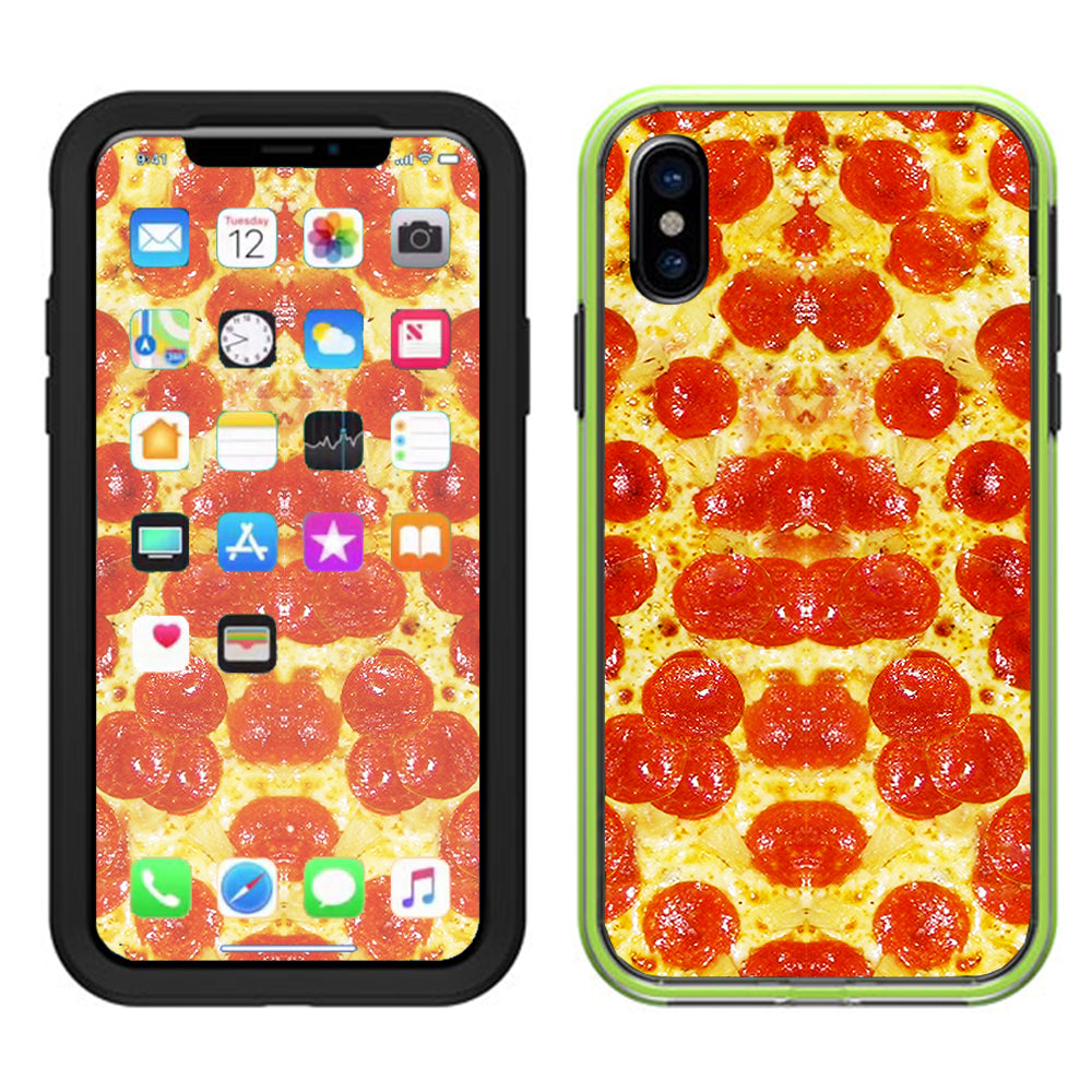  Pepperoni Pizza Lifeproof Slam Case iPhone X Skin